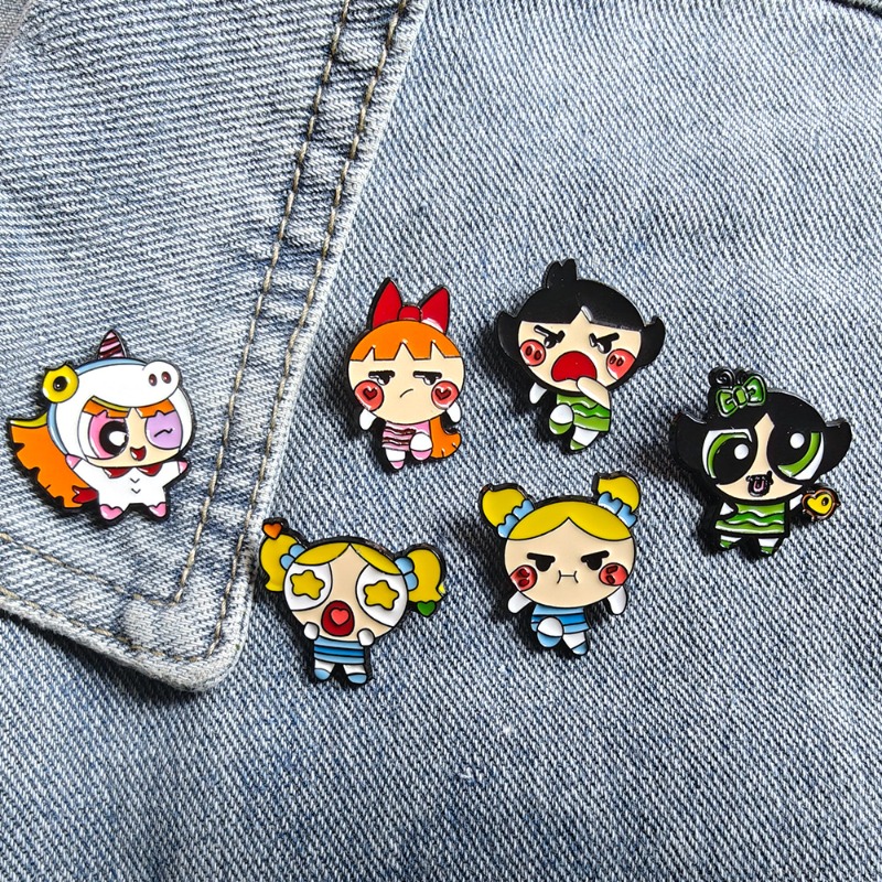 Supply Florist - Broche de dibujos animados de policía