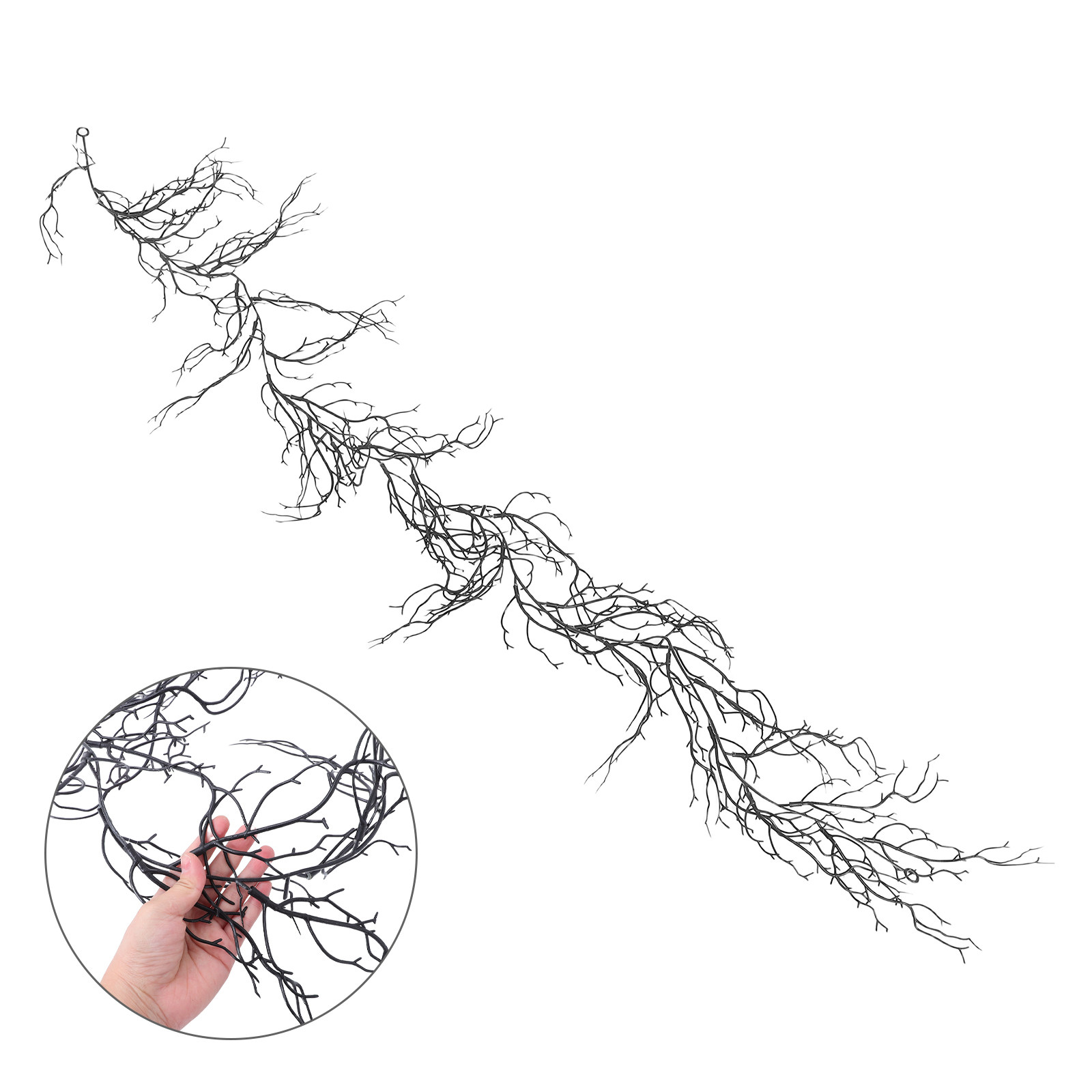 Branch Curly Willow - Guirnalda de Ramas de Sauce Rizadas