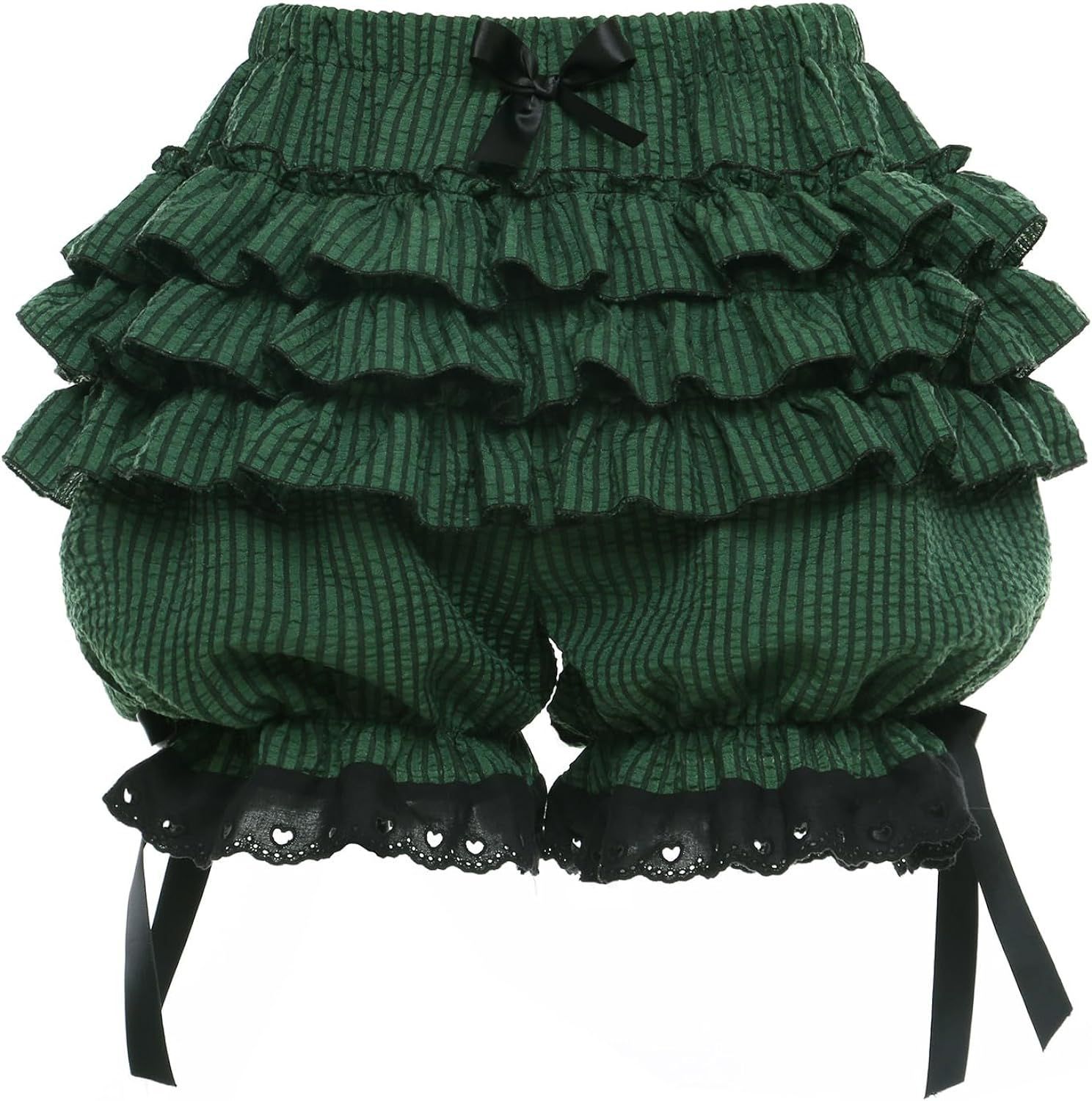 Supply Florist - Pantalones Lolita con tirantes bonitos, pantalones