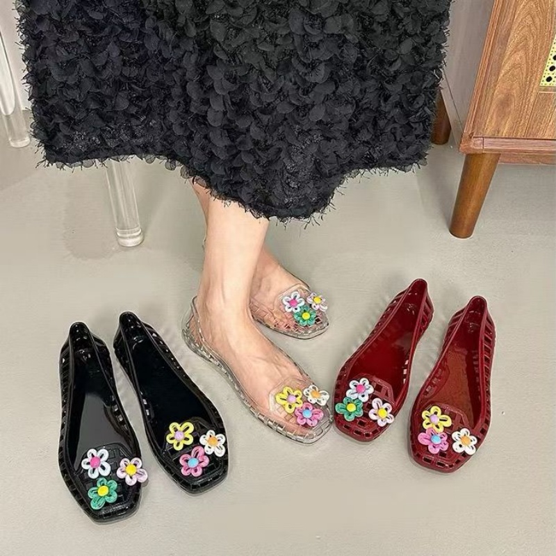 Zapatos de gelatina huecos kaw - Supply Florist reseña y precio