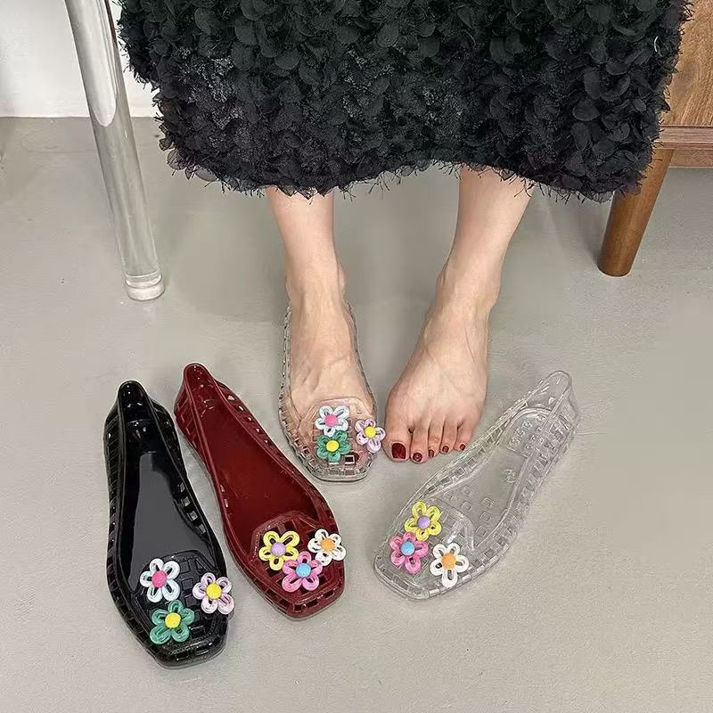 Zapatos de gelatina huecos kaw - Supply Florist reseña y precio