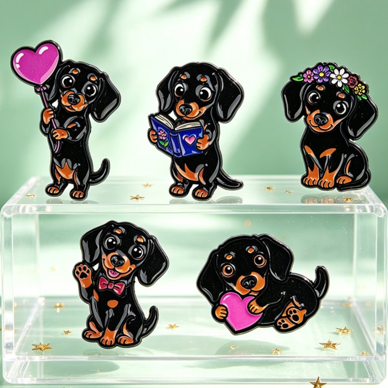 Set de 5 Broches Esmaltados de - Supply Florist reseña y precio