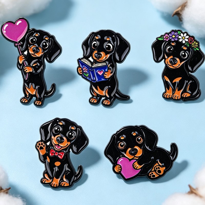 Set de 5 Broches Esmaltados de - Supply Florist reseña y precio