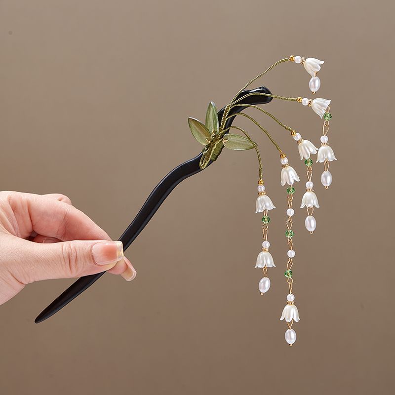 Horquilla de madera con flor v - Supply Florist reseña y precio
