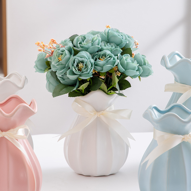 Jarrón de Cerámica Nórdico Min - Florist Supply Store reseña y precio